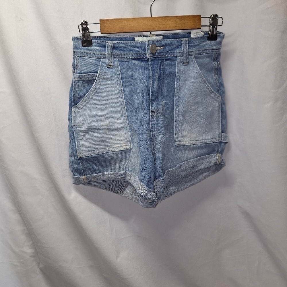 Ban.jara two toned jean shorts size 1